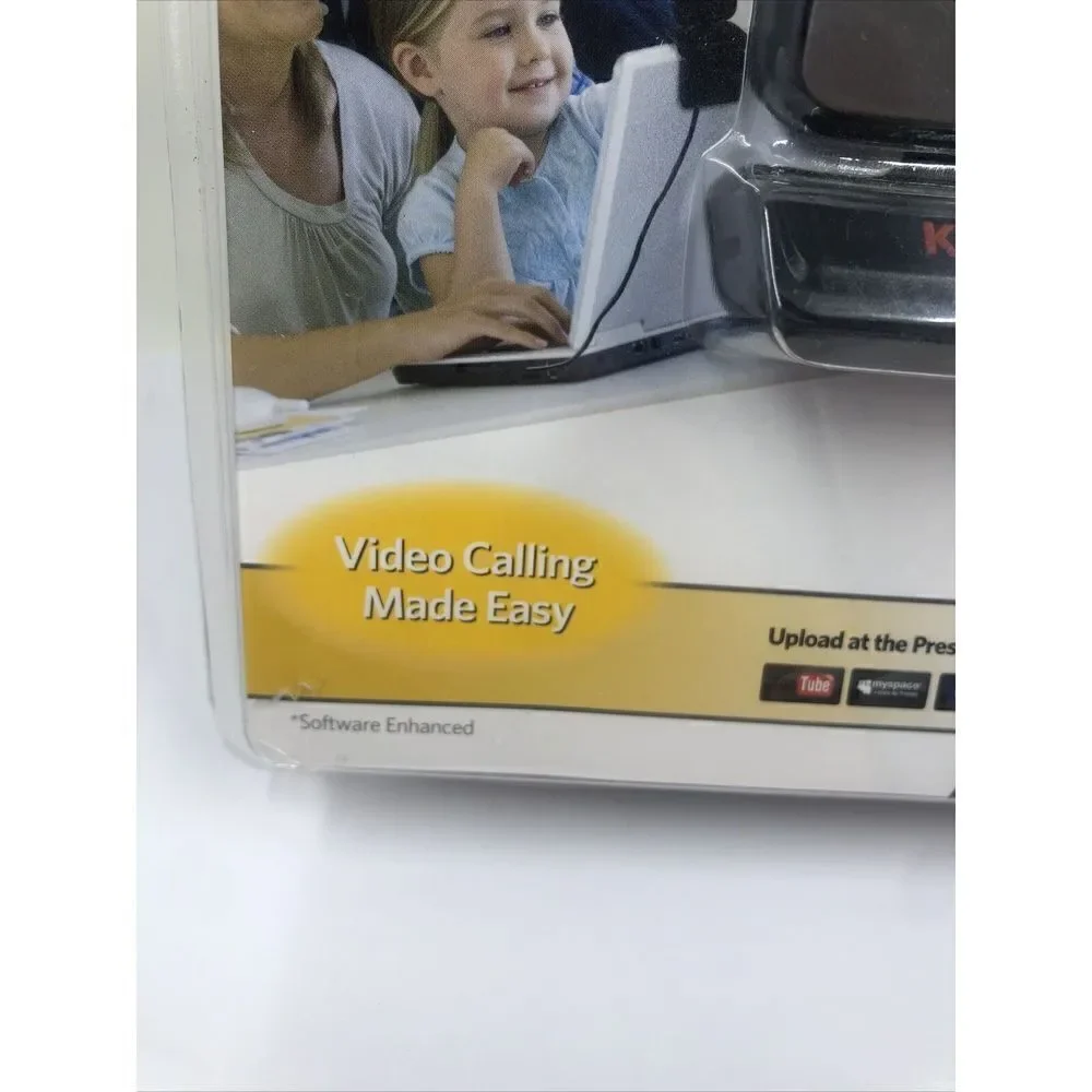 Kodak S100 WebCam USB 1.3 Megapixel, Automatic Face Tracking .2010